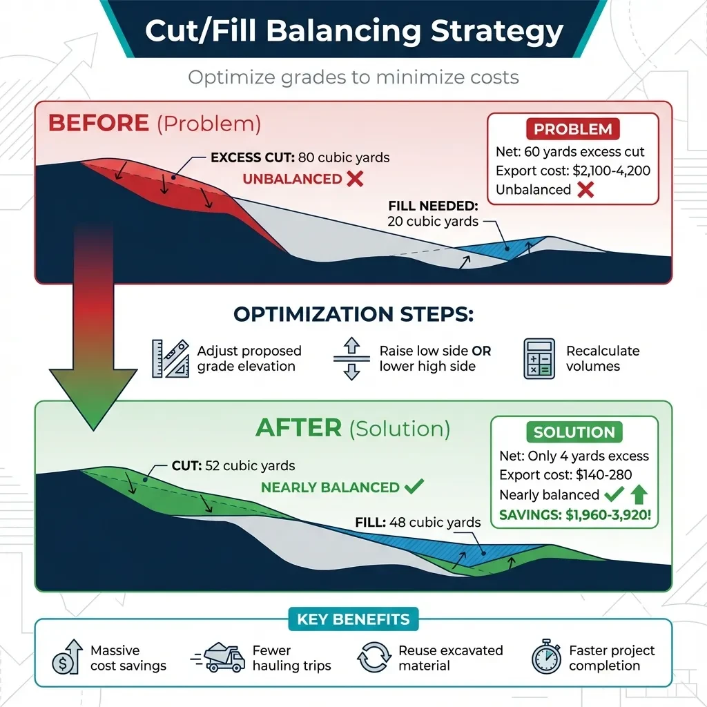 Cut/Fill Balancing Strategy