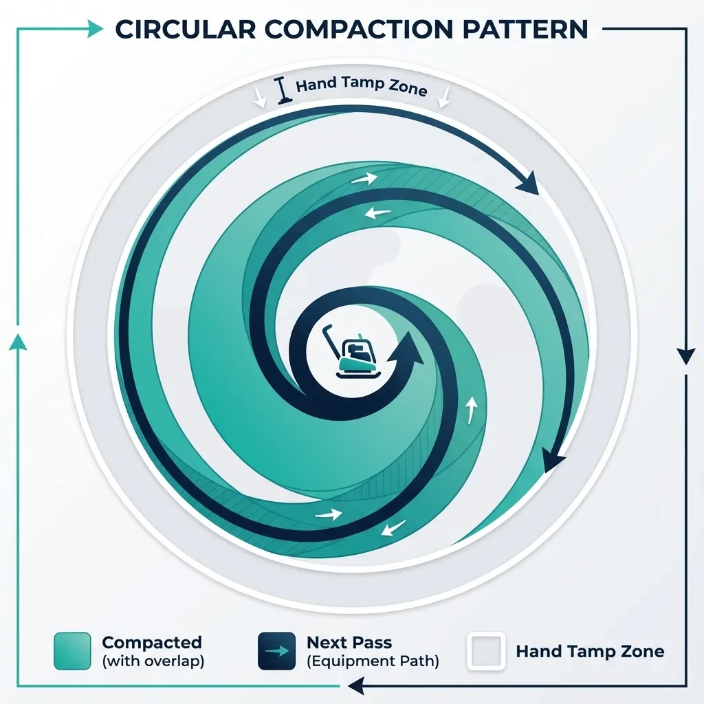 Circular Compaction Pattern