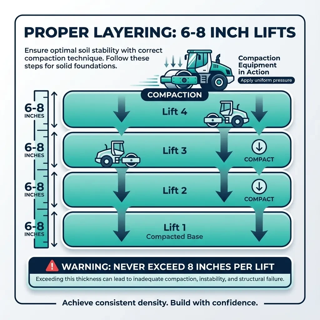 Proper Compaction Layering Technique