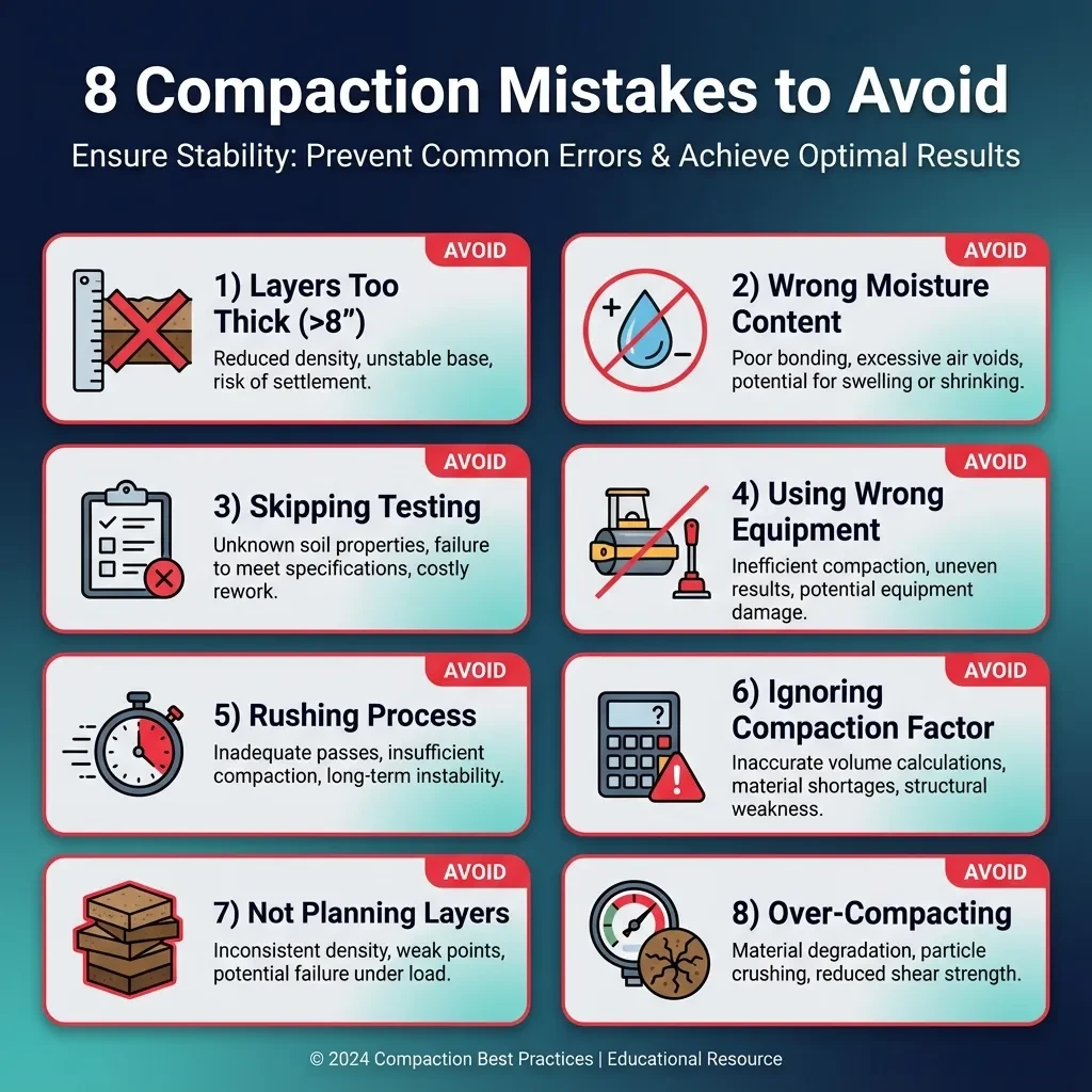 Common Compaction Mistakes to Avoid