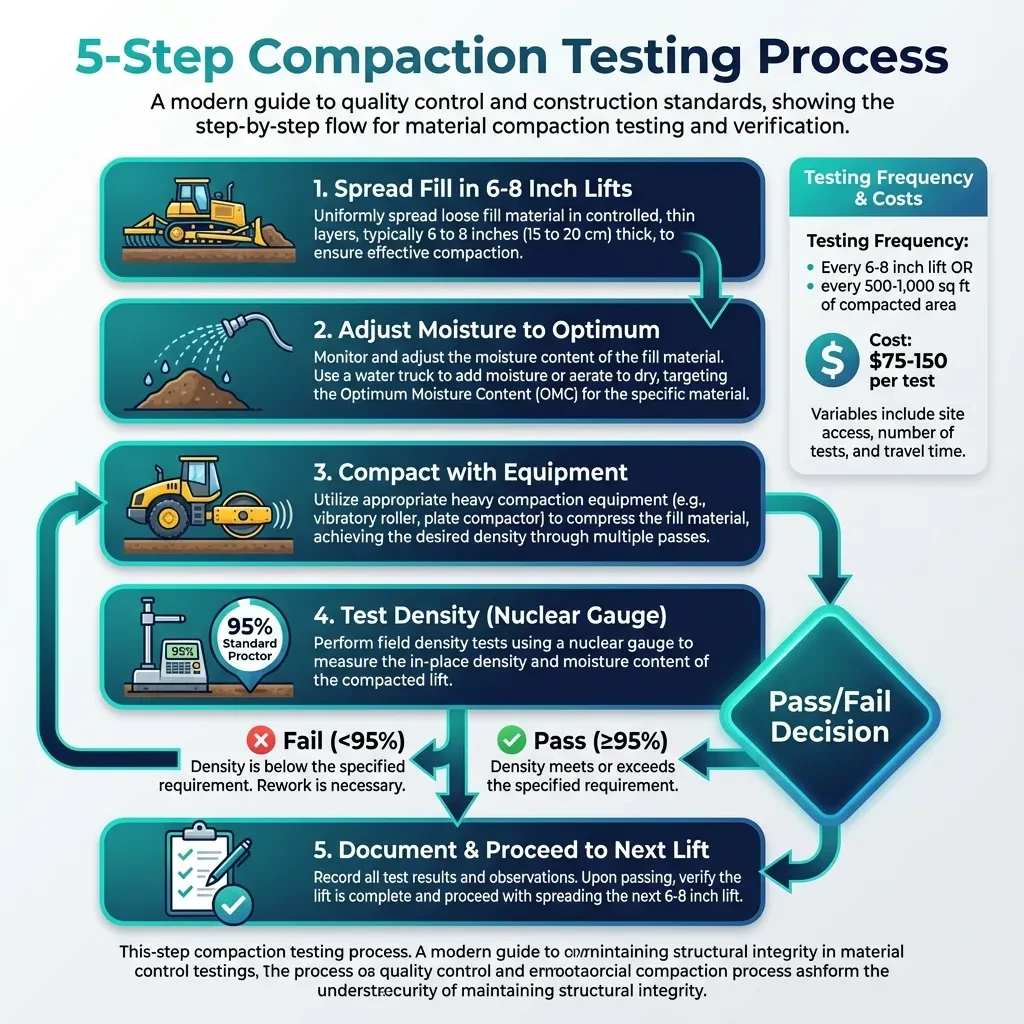 Compaction Testing Process