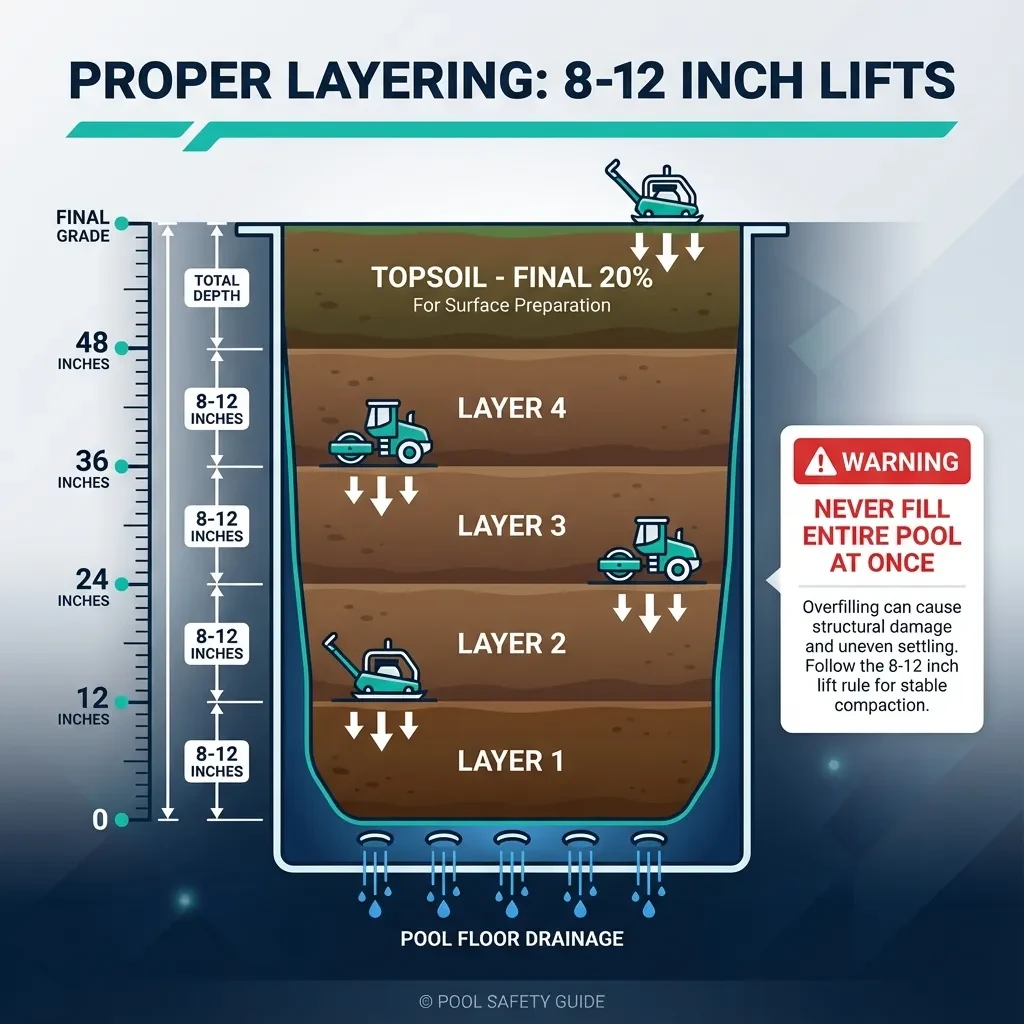 Proper Soil Compaction Layers