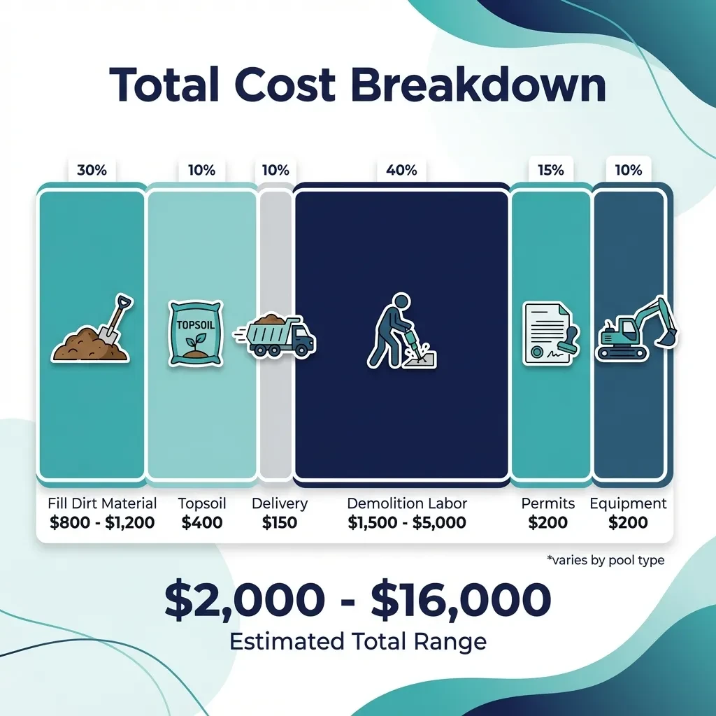 Pool Removal Cost Breakdown