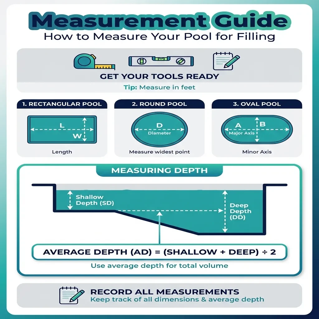 How to Measure Your Pool