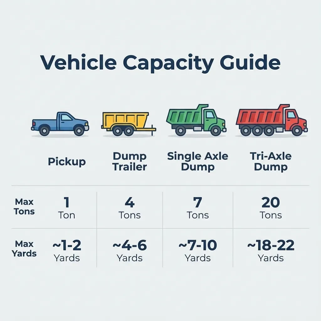 Dump Truck Capacity Guide