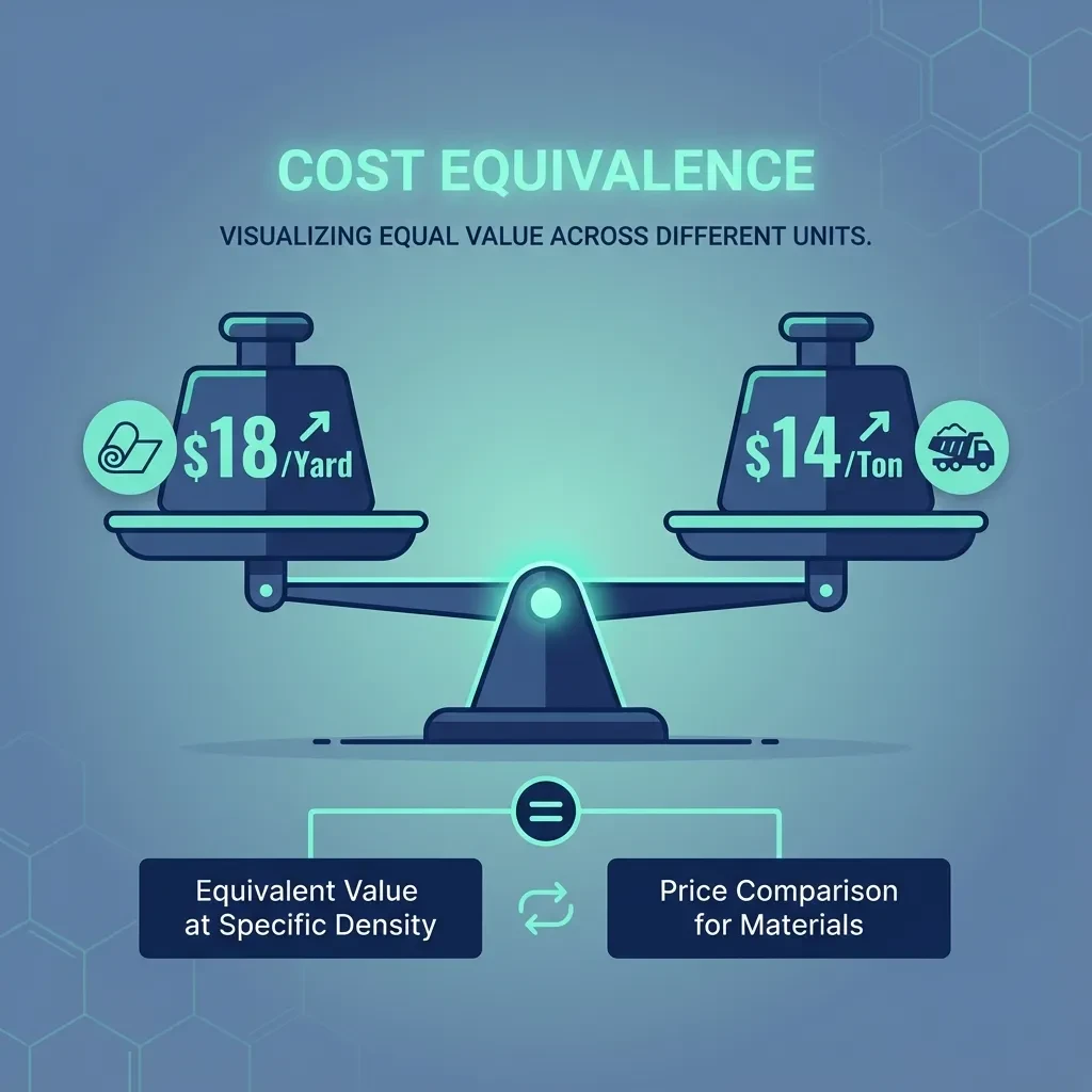 Price Per Yard vs Per Ton Scale